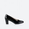 Barcelona 003 - patent black pump shoe Barcelona 003 - patent black pump shoe