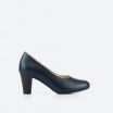 Midnight blue pump shoe - Barajas 002 Midnight blue pump shoe - Barajas 002