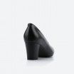 Black pump shoe - Barcelona Wide 001 Black pump shoe - Barcelona Wide 001