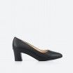 Black pump shoe - Portland Vegan 001 Black pump shoe - Portland Vegan 001
