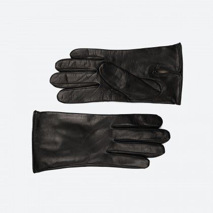 Premium Leather Black Gloves Sevilha