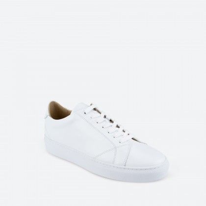 White leather sneakers  SYDNEY