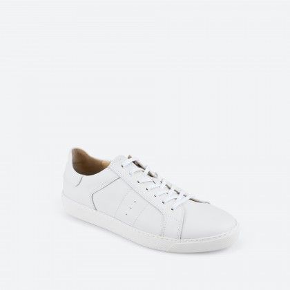 White leather sneakers  MONACO
