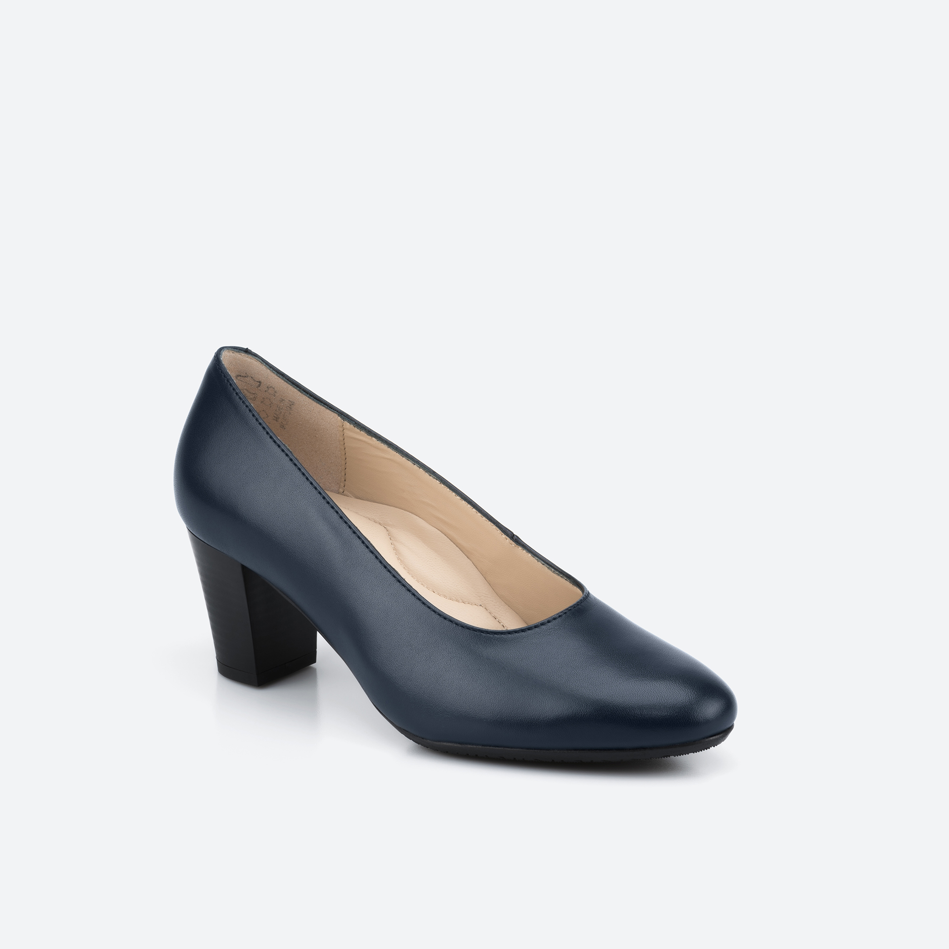 Zapato de tacón Azul noche para Mujer - BARCELONA