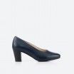 Zapato de tacón Azul noche para Mujer - BARCELONA