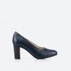 Sapato de tacão Azul noite para Mulher - OSLO