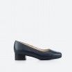 Sapato de tacão Azul noite para Mulher - BERGAMO