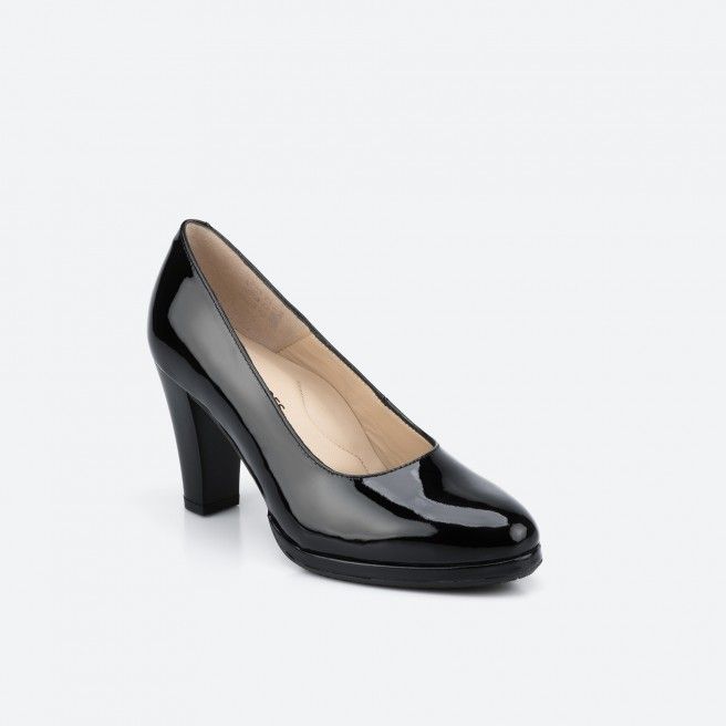 Zapato de tacón Charol negro para Mujer - BERLIN