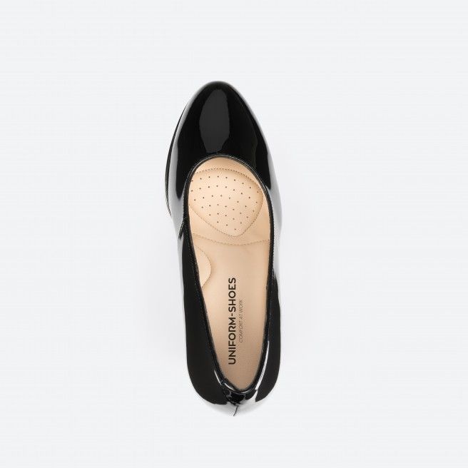 Zapato de tacón Charol negro para Mujer - BERLIN Zapato de tacón Charol negro para Mujer - BERLIN
