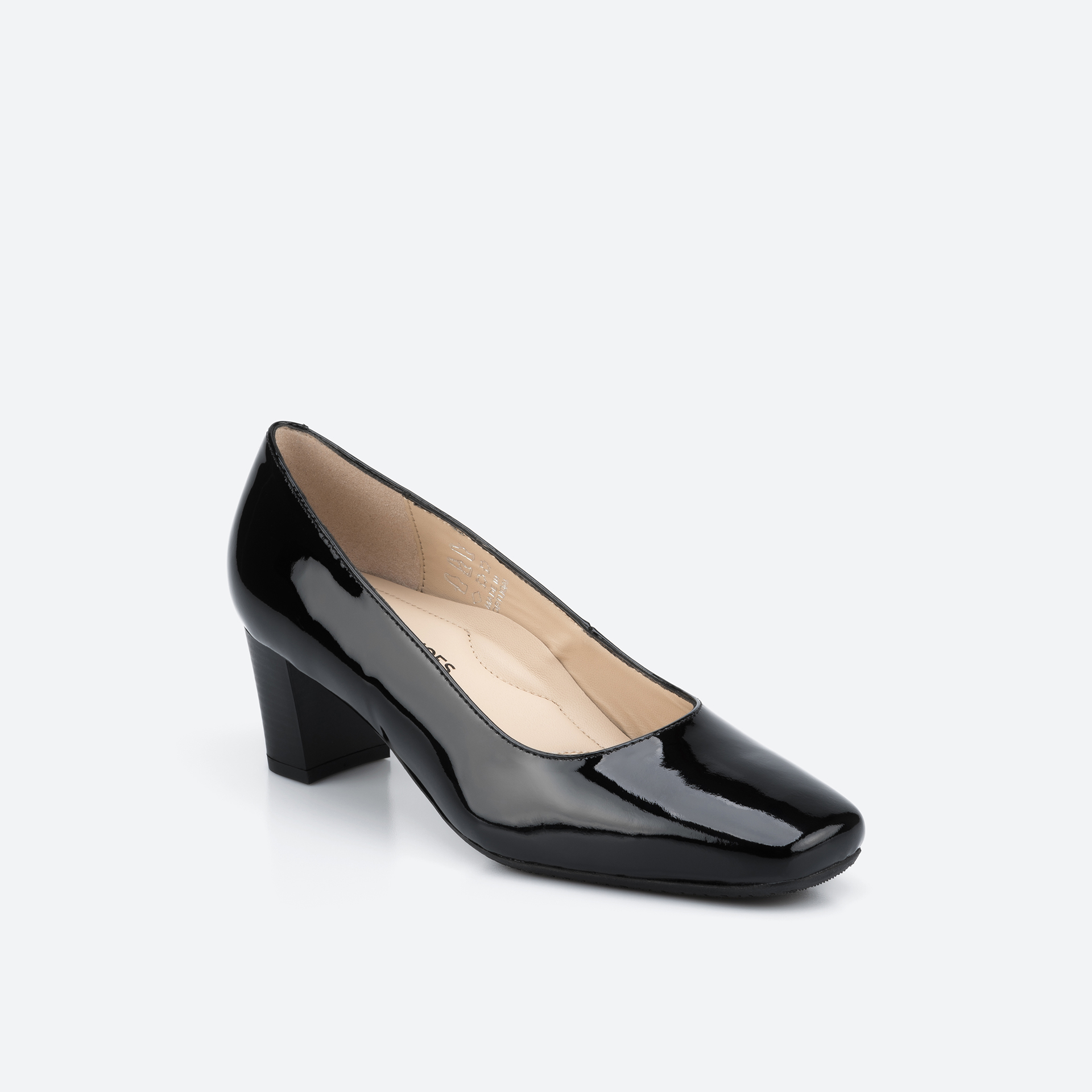 Zapato de tacón Charol negro para Mujer - PAPEETE