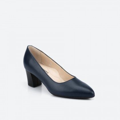 Sapato de tacão Azul noite para Mulher - PORTLAND