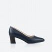 Sapato de tacão Azul noite para Mulher - PORTLAND
