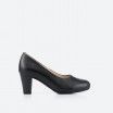 Black Pump for Woman - BARAJAS WIDE