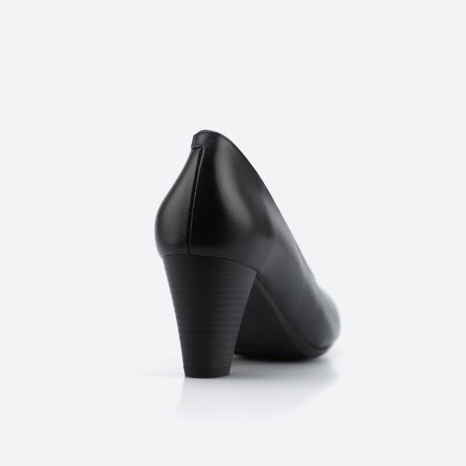 Sapato de tacão Preto wide para Mulher - BARAJAS WIDE Sapato de tacão Preto wide para Mulher - BARAJAS WIDE