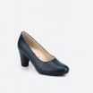 Sapato de tacão Azul noite para Mulher - BARAJAS WIDE
