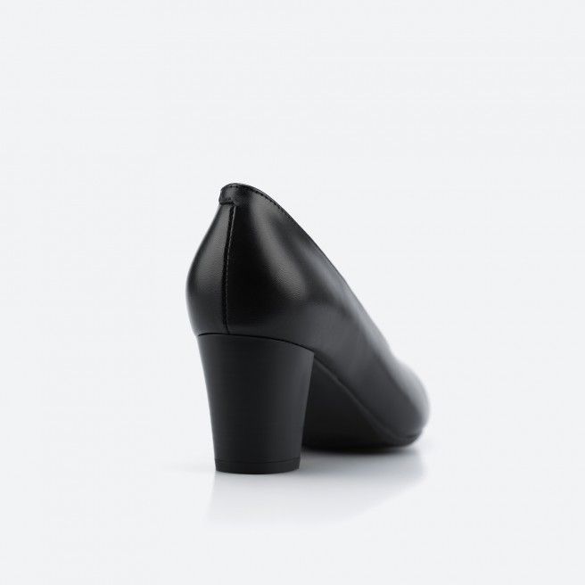 Scarpe con tacco Pianta larga Nero  per Donna - BARCELONA Pianta larga Scarpe con tacco Pianta larga Nero  per Donna - BARCELONA Pianta larga