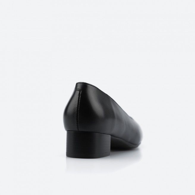 Black Pump wide for Woman - BERGAMO WIDE Black Pump wide for Woman - BERGAMO WIDE