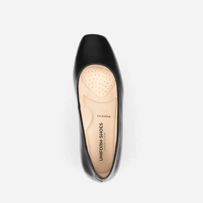 Black Pump wide for Woman - BERGAMO WIDE Black Pump wide for Woman - BERGAMO WIDE