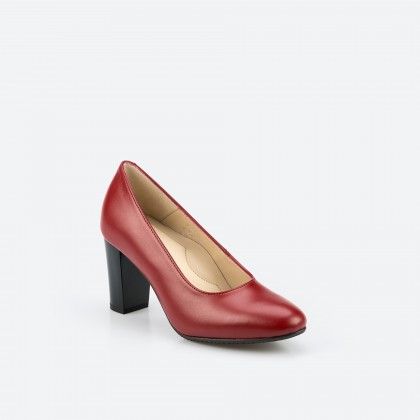 Red Pump for Woman - OSLO WIDE