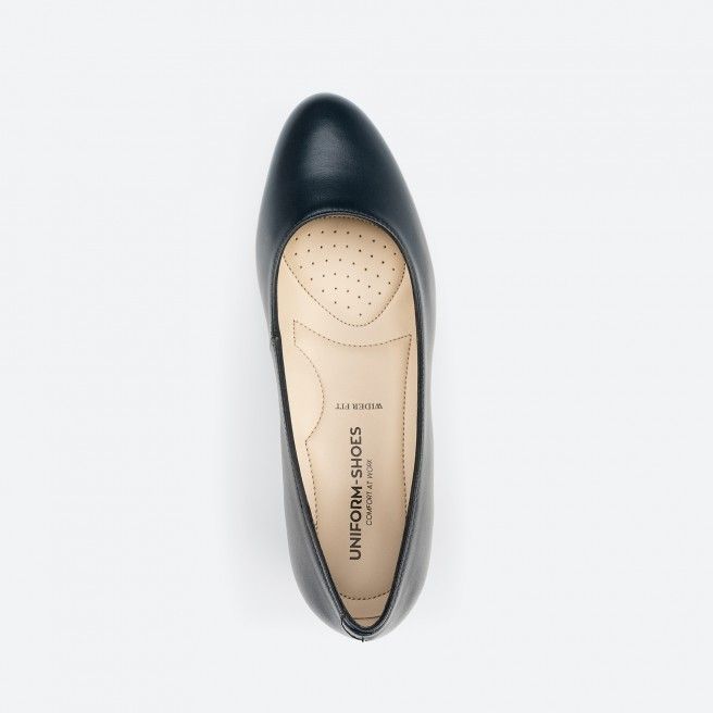 Scarpe con tacco Pianta larga navy per Donna - MADRID Pianta larga Scarpe con tacco Pianta larga navy per Donna - MADRID Pianta larga