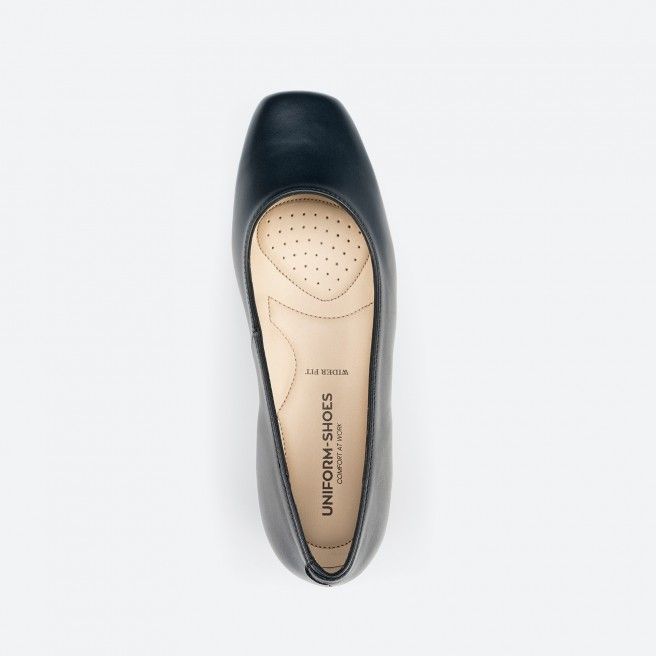 Midnight blue Pump wide for Woman - BERGAMO WIDE Midnight blue Pump wide for Woman - BERGAMO WIDE