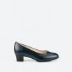 Zapato de tacn wide azul para Mujer - MADRID WIDE