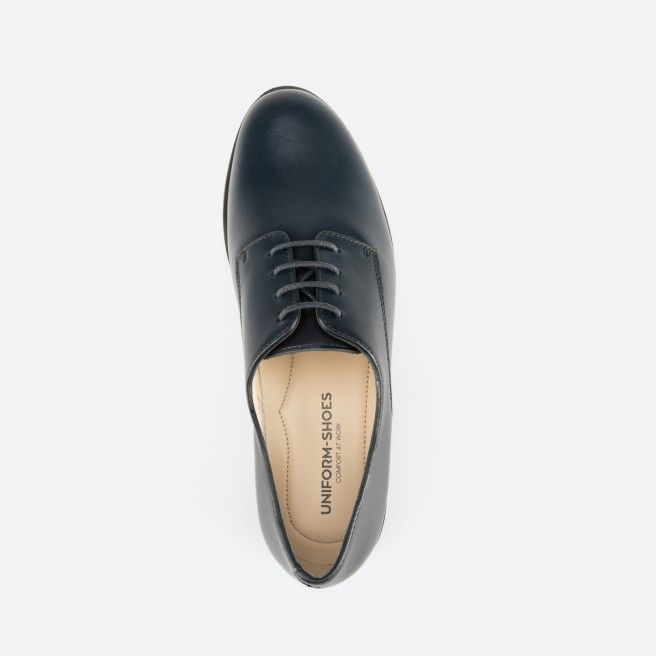 Midnight blue Laced shoe for Woman - MONTREAL Midnight blue Laced shoe for Woman - MONTREAL