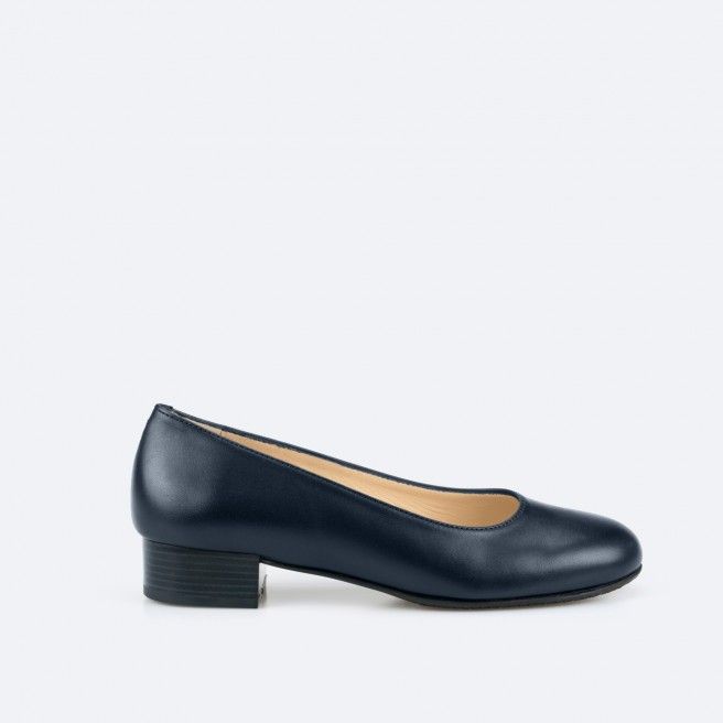 Zapato de tacón Azul noche para Mujer - BASEL Zapato de tacón Azul noche para Mujer - BASEL