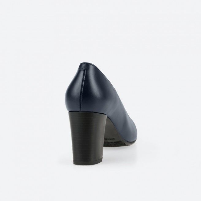 Midnight blue Pump wide for Woman - OSLO WIDE Midnight blue Pump wide for Woman - OSLO WIDE