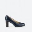 Scarpe con tacco Pianta larga navy per Donna - OSLO Pianta larga Scarpe con tacco Pianta larga navy per Donna - OSLO Pianta larga