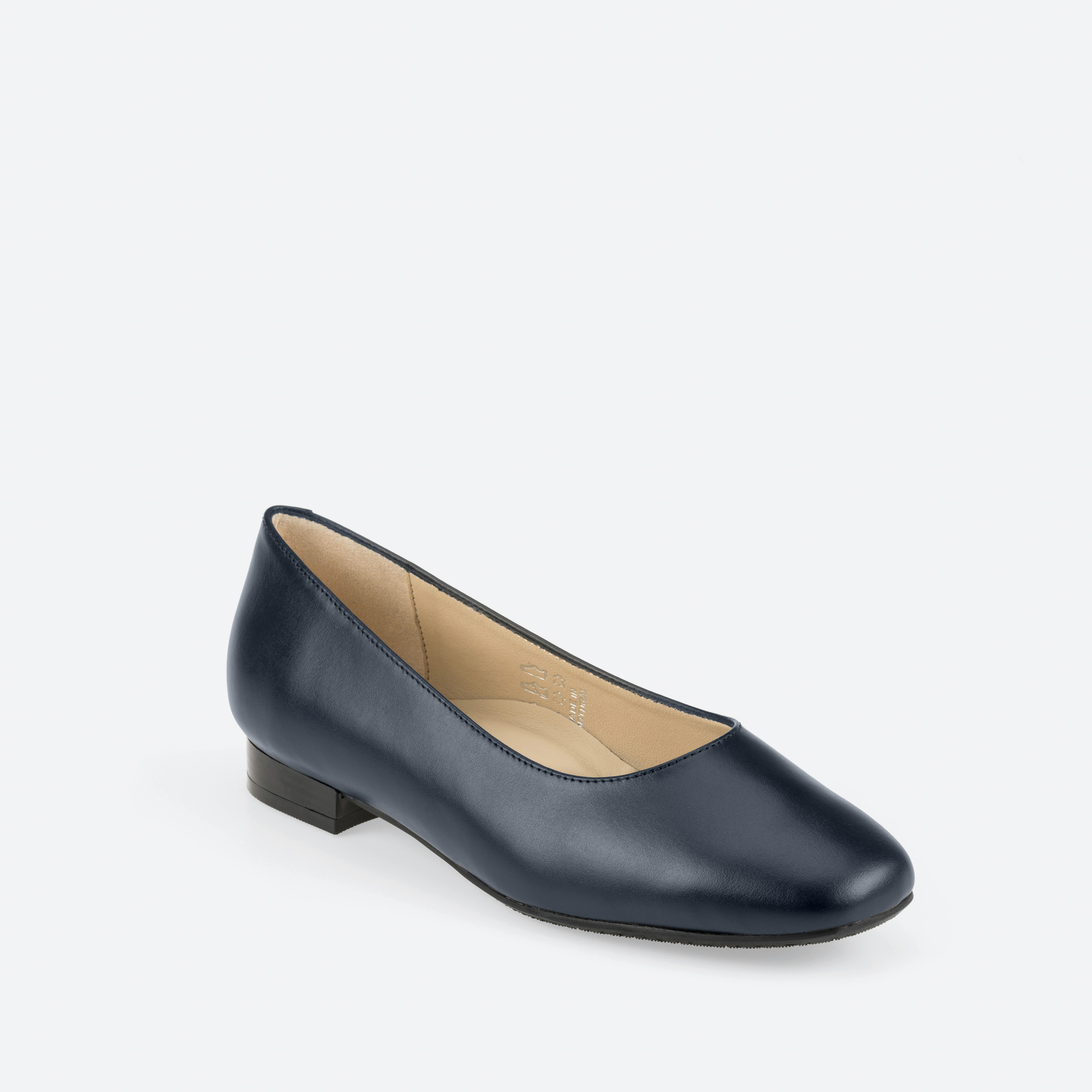 Wide ballerine Bleu nuit pour Femme - KIEL