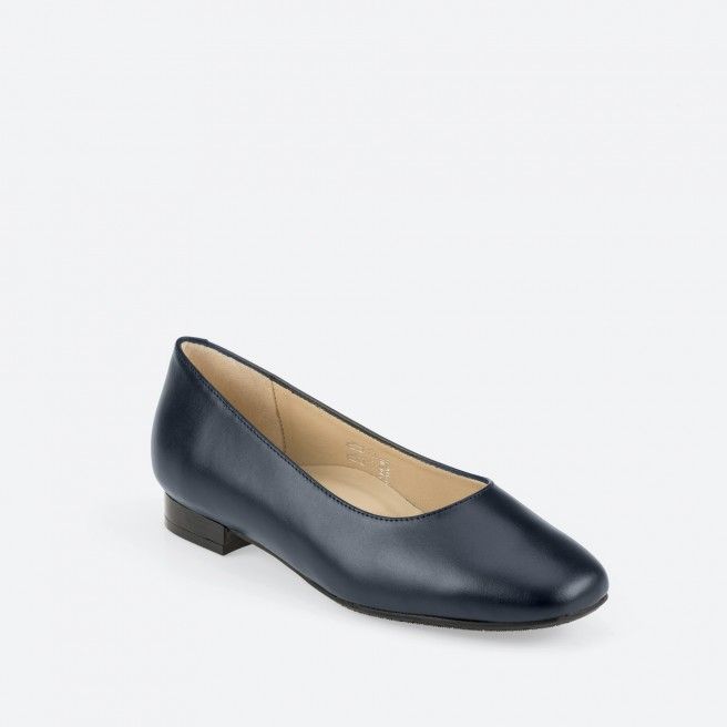 Ballerina wide Dunkel blau fr Damen - KIEL wide