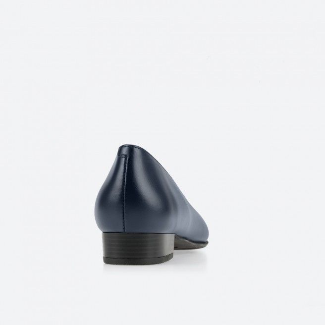 Midnight blue wide Ballerina for Woman - ARLANDA Midnight blue wide Ballerina for Woman - ARLANDA