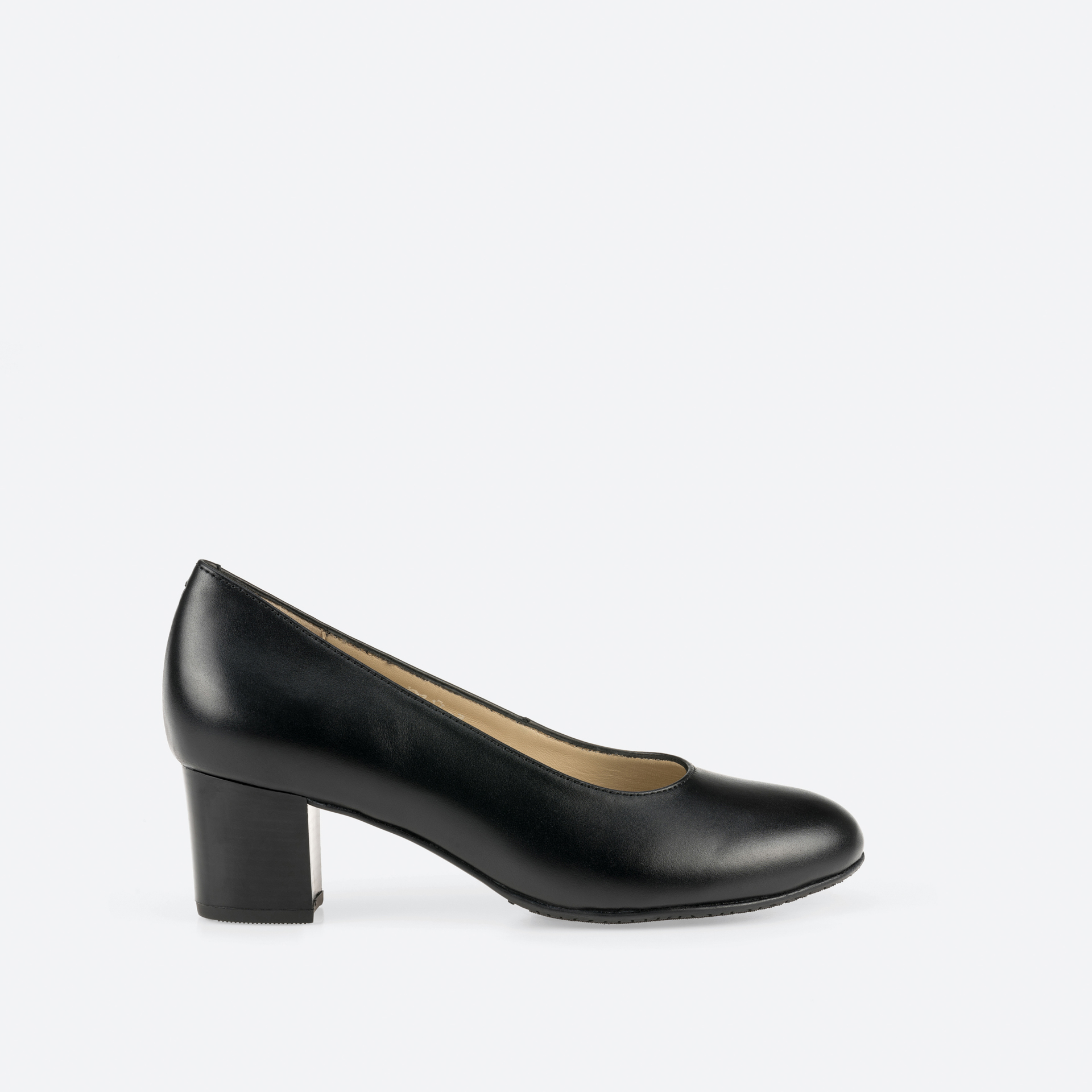 Pump Schwarz wide für Damen - Cardiff WIDE