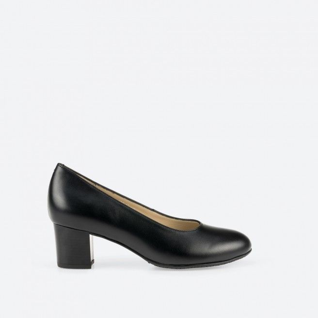 Black Pump wide for Woman - Cardiff WIDE Black Pump wide for Woman - Cardiff WIDE